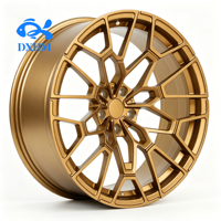 Jantes en bronze doré forgées sur mesure 5x114.3 5x112, jantes de voiture 17 18 19 20 pouces en alliage pour Honda Toyota Nissan Lexus