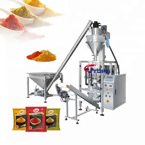 100g 200g 500g Sugar Tea Coffee Spice Powder Automatic Auger Filler Multifunction Packing Machine