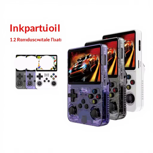 Nueva Consola de Juegos Portátil R36S de 64 GB, Juegos de Video Portátiles Retro Nostálgicos de E-Sports RPG, Reproductor de Juegos de Bolsillo Arcade PS1 <span class=keywords><strong>PSP</strong></span> N64 - Product Image 6