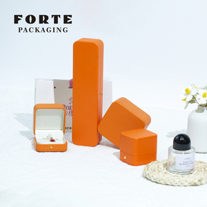 FORTE Packaging Eco-friendly Luxury <b>Gift</b> Jewelry <b>Box</b> for Ring Bracelet Necklace <b>Earring</b>-Customized Size & OEM Logo - Product Image 1