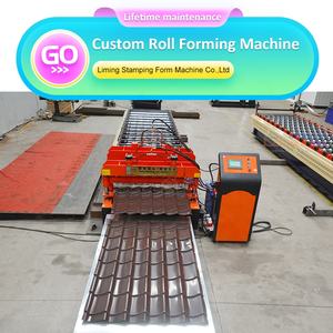 Machine <span class=keywords><strong>de</strong></span> chaulage <span class=keywords><strong>de</strong></span> <span class=keywords><strong>toiture</strong></span> Petit pain <span class=keywords><strong>de</strong></span> tuile vitrée formant et faisant la machine Machine <span class=keywords><strong>de</strong></span> fabrication <span class=keywords><strong>de</strong></span> tuiles métalliques pour bâtiments - Product Image 3