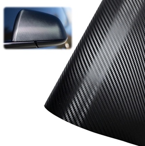 <span class=keywords><strong>Film</strong></span> de protection automobile en fibre de carbone noire réaliste 3D 4D 5D 6D avec technologie Air Release et <span class=keywords><strong>film</strong></span> PVC souple à changement de couleur pour carrosserie - Product Image 5