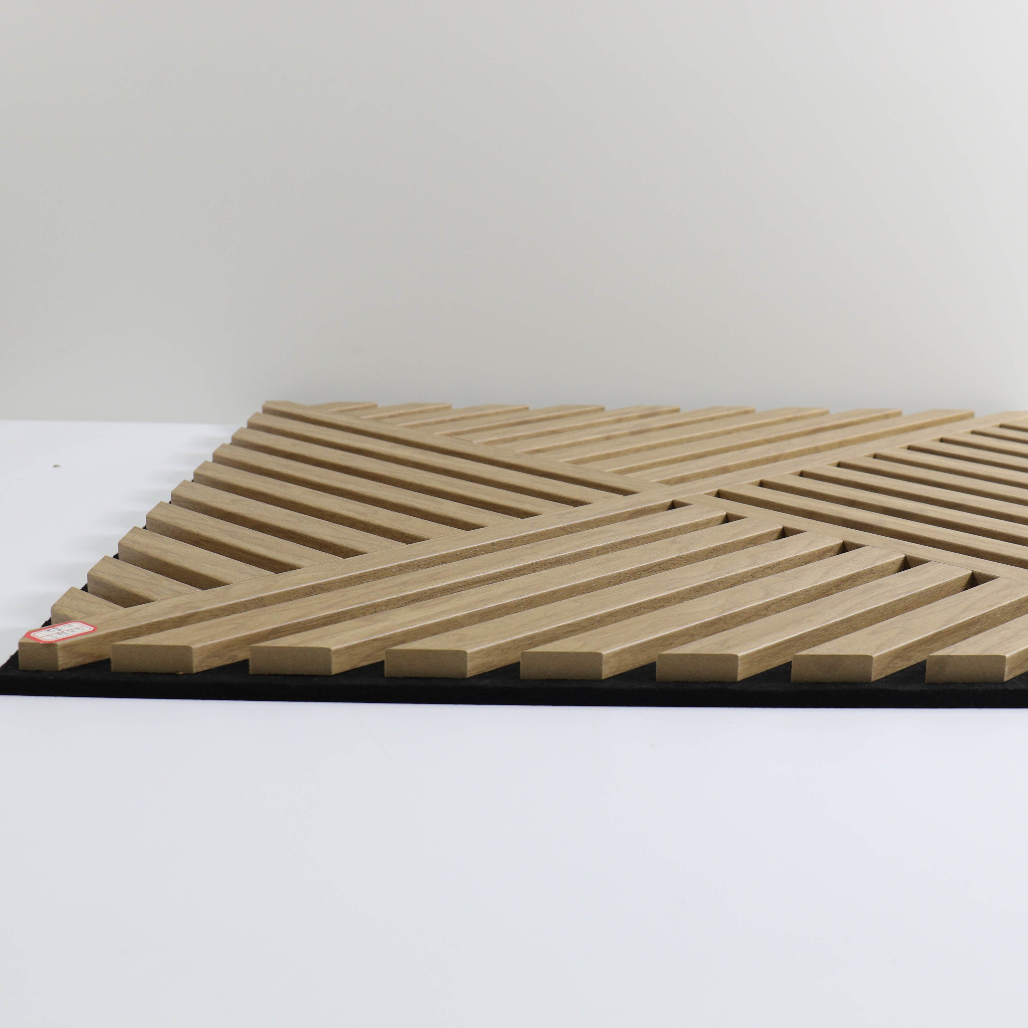 High quality sound absorbing soundproof wood slat wall acoustic felt panels for interior decoration Wall And Ceiling