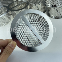 Panier filtrant perforé en acier inoxydable 304 316L facile à installer pour le traitement des eaux usées