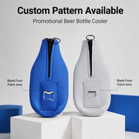 12oz Style classique néoprène étanche pliable bouteille sac isotherme panneau solaire ouvre-bière pour canettes de refroidissement Design de panier élégant