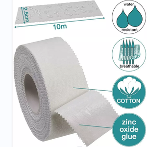 Bande de sport athlétique 0.8cm oxyde de zinc impression doigt Wrap rose Sport bande de cerclage pour le soutien du poignet - Product Image 3