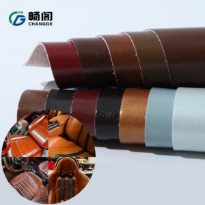 Экологичная искусственная кожа, хорошая воздухопроницаемость, водонепроницаемая кожа для обивки сидений автомобиля - Product Image 2