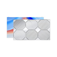 Pantalla LED COB Interior de Alta Resolución P1.25 de la Mejor Calidad, Video Wall HD 4K, Animación Gráfica, Antideslumbrante, Táctil
