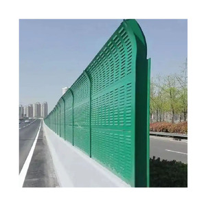 Chất lượng cao cách âm rào cản tiếng ồn bảng rào cản cho đường cao tốc Rào Cản âm thanh nhôm hàng rào - Product Image 3