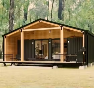 Prefabricated Luxury Steel Structure Frame Mobile Portable 20ft 40ft 3 Bedrooms Expandable Container <strong>House</strong> Folding <strong>Tiny</strong> Home - Product Image 4