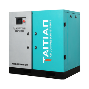 Taitian TE Series ปั๊มลมสองขั้นตอนแนวนอนประสิทธิภาพสูง11kW <span class=keywords><strong>7</strong></span>-8บาร์การออกแบบใหม่เพื่อการประหยัดพลังงานในเวลาสูงสุด - Product Image 1