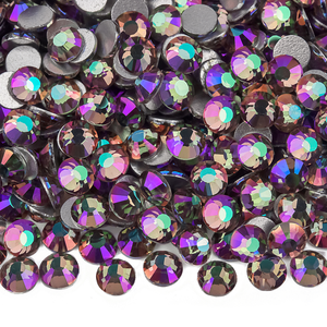 OLeeya Venta al por Mayor 2028 Nuevos Colores Cristales de Vidrio Planos sin Fijación en Caliente para Pegar, Gemas a Granel para Arte de Uñas y Fundas de Teléfono - Product Image 5