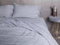 Parure de lit 4-en-1 en lin 100% naturel, douce pour la peau, sensation rafraîchissante, comprenant drap plat, drap-housse et taies d'oreiller, pour chambre à coucher au Royaume-Uni