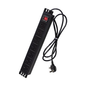 8-Cổng 1U nhôm hợp kim Tủ ổ cắm 10A/16A anh tiêu chuẩn 240V PDU 19inch Mạng Máy chủ giá điện dải IP66 CE chứng nhận - Product Image 1