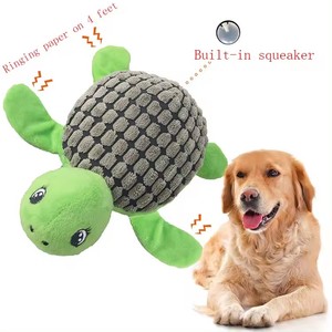Hot Selling Interactive Chew <b>Toys</b> Lovely <b>Turtle</b> Animal Shape Plush Squeaky <b>Toys</b> for Dogs Pet Supplies - Product Image 3