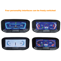 Universal CarPlay 6.86 pouces Smart TFT affichage de moto Cast Navigation avec protocole CANBUS à une ligne pour moto EV