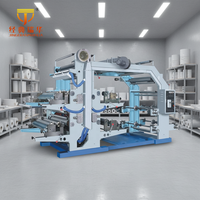 Machine d'impression flexographique CMJN en couleurs pleines avec structure empilable pour sacs en plastique, sacs en papier, étiquettes et imprimante d'étiquettes