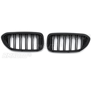 2 Piezas de Rejilla Delantera Negra Mate para BMW Serie 5 G30 G31 G38 M5 520I 523I 528I 530I 535I 550I 520D 2017 2018 - Product Image 2