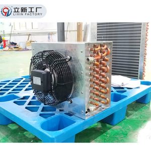 Lixin Factory Custom Air Handling Unit Copper Tube Fin Cooler Water Refrigerant Floor Standing Plant Use - Product Image 3