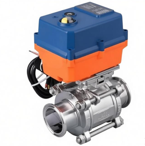 Valvola a <span class=keywords><strong>Farfalla</strong></span> Elettrica Filettata in Acciaio Inox WCB da 4 Pollici, Montaggio Rapido, Controllo Preciso, Tipo Intelligente DC24V, Commerciale - Product Image 1