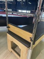 Lit de Pilates Cadillac MJD M201A en bois de caoutchouc/érable pour usage domestique et commercial, entraînement de yoga, fitness, musculation