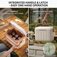Mini-réfrigérateur portable 6L : Conception compacte pour les marques d'accessoires de voyage