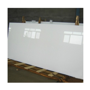 3mm to 6mm RAL 9010 (white Opaque Glass ) Soft White Back Painted Glass Large Sheet for Interior Applications - Product Image 1
