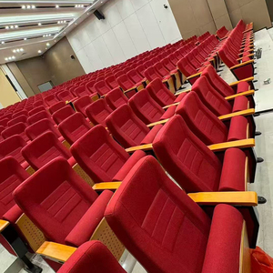 Chaise pliante rembourrée en tissu moderne <span class=keywords><strong>YU</strong></span> <span class=keywords><strong>CHEN</strong></span> YC-831 pour école, bureau, cinéma, salle de conférence, théâtre, hôtel, auditorium, église - Product Image 4