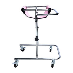 อุปกรณ์ช่วยเดิน Wei Yikang รุ่น KDB-914E แบบพับได้ สำหรับผู้ใหญ่และเด็ก ใช้สำหรับฟื้นฟูสมรรถภาพขาส่วนล่าง พร้อมล้อ - Product Image 1