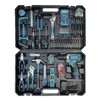 Vente chaude Rechargeable Lithium-ion Perceuses Ensembles D'outils Électriques Herramientas Combo Outils Kit Machine Ensemble Clé À Main Boîte À Outils Ensemble