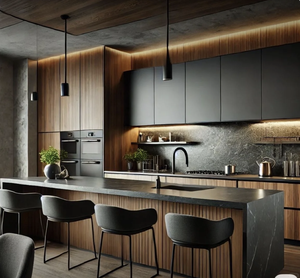 ชุดเฟอร์นิเจอร์ห้องนั่งเล่นสไตล์อเมริกันสุดหรู พร้อมหัวเตียงหิน โซฟา และเก้าอี้ทรงบัลลังก์ไม้มะม่วง สำหรับตกแต่งภายในบ้านอย่างมีระดับ - Product Image 5