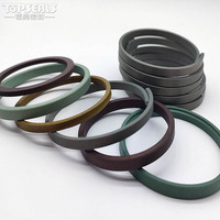 Anneau de piston en PTFE |   Segments de piston pour vérins pneumatiques et hydrauliques |   Haute résistance à l'usure, faible friction, résistance chimique