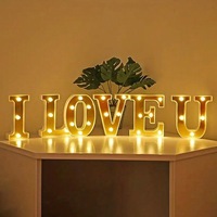Letrero Luminoso LED de Plástico Dorado y Negro con Espejo, 16 cm, Decoración Navideña, Iluminación Ambiental para Bares