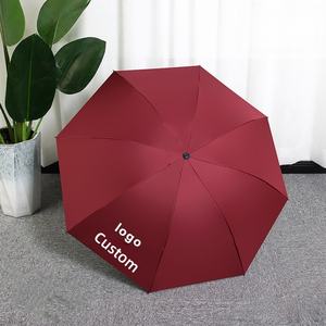 Paraguas Económico con Impresión <span class=keywords><strong>de</strong></span> Logotipo Personalizado, Ligero, Plegable en 3 Secciones, Apertura/Cierre Automático, Protección Solar y Contra la <span class=keywords><strong>Lluvia</strong></span>, Paraguas Personalizado con Marca y Logotipo - Product Image 2