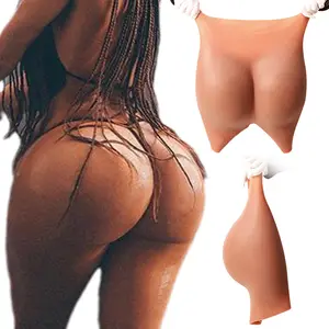 Silicon girl hip fake butt and hips false silicone buttocks bums women lifer pant for fesse enhancement womens underwear