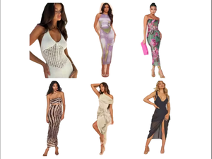 Yl liquida la venta al por mayor de ropa de mujer, incluyendo vestidos casuales y camisetas, que se distribuirán al azar. - Product Image 2