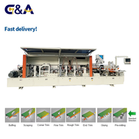 Machine de chantournage automatique PLC haute précision avec pré-fraisage et raclage pour le travail du bois, pour panneaux et lignes de production, avec moteur principal