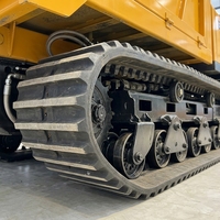 Ruibote Mini-dumper sur chenilles 15 tonnes, robuste, tout-terrain, pour travaux d'ingénierie, de construction et miniers