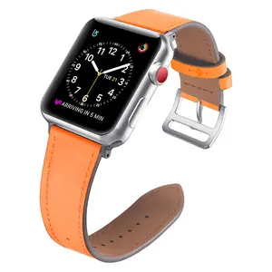 为苹果iwatch8 SE表带取代时尚简单的皮革表带女性选择高品质皮革