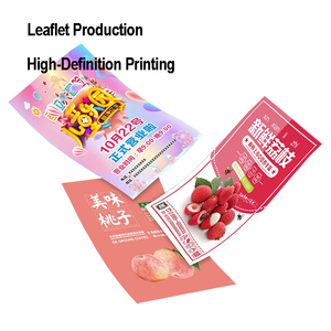 Tùy chỉnh Vòng Tròn kỹ thuật số tờ rơi kinh doanh Brochure Pin cho phụ nữ trifold in ấn tùy chỉnh sang trọng Mini Brochure in Flyer - Product Image 4