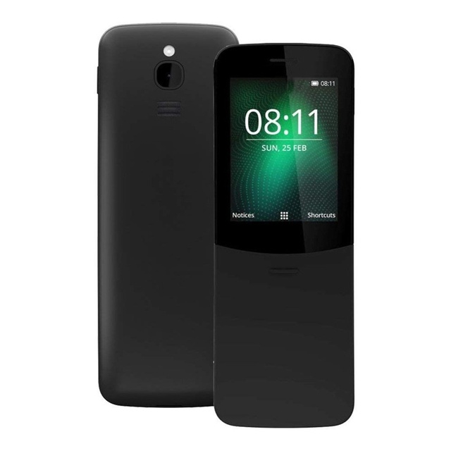 Mobile Phone 8110 GSM 4G Non-Smart Slide Phone Dual SIM 108MP Waterproof Multi-Language (French/German/Spanish) Elderly Student