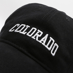 Colorado Baseball Cap Unisex Cotton Fleece Four Seasons Shade Hat - Product Image 3