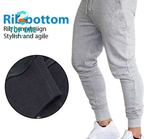 Pantalones de entrenamiento de compresión para hombre de alta calidad, pantalones deportivos de pista atléticos transpirables, productos deportivos y de entretenimiento - Product Image 4