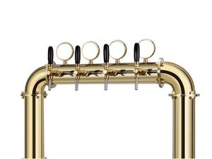 Dispensador <span class=keywords><strong>de</strong></span> <span class=keywords><strong>Cerveza</strong></span> Comercial Tipo Torre, <span class=keywords><strong>de</strong></span> Acero Inoxidable Cromado, en Forma <span class=keywords><strong>de</strong></span> T, Enfriador Multi-Bebidas para Vino y Jugos - Product Image 4