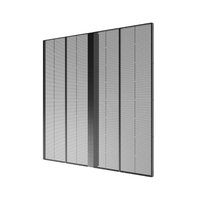 Style chaud P3.9-7.8 mur de verre écran de visualisation à Led transparent panneau publicitaire vidéo à Led fenêtre d'affichage à Led