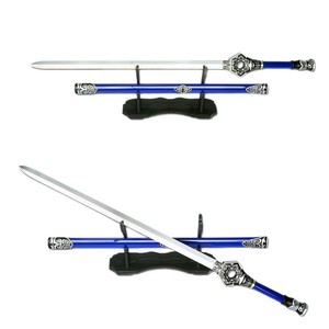 <span class=keywords><strong>La</strong></span> Espada <span class=keywords><strong>del</strong></span> Corazón Liso de Ji Ruxue de <span class=keywords><strong>la</strong></span> <span class=keywords><strong>Leyenda</strong></span> de los Rangers, Arma de Cosplay de Anime, Espada de Madera, Accesorio - Product Image 4