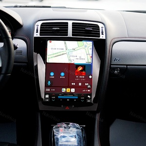 NaviHua - Monitor de Coche con Pantalla Vertical de 12.1 Pulgadas para Jaguar XK XKR XKRS, Sistema Multimedia Android, Radio para Coche, Carplay, Navegación GPS - Product Image 4