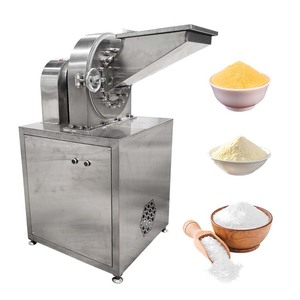 Fresadora Industrial de alimentos, máquina trituradora de polvo de acero inoxidable para molienda de especias secas, trituradora de arroz - Product Image 4