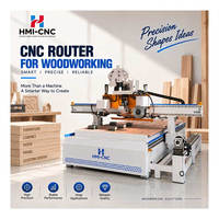 Routeur CNC HMI ATC pour le bois, broche 9KW, 12 outils à changement automatique, machine CNC pour le travail du bois, MDF, contreplaqué