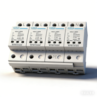 Dispositif de protection contre les surtensions (SPD) Power T2 avec certification CE, courant de décharge maximal de 80000A, modèle HANDELE HDU1-II80X jusqu'à 2.4
